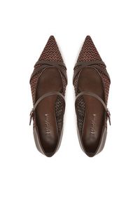 Max Mara Półbuty 2514521332600 Brązowy. Kolor: brązowy. Materiał: skóra #3