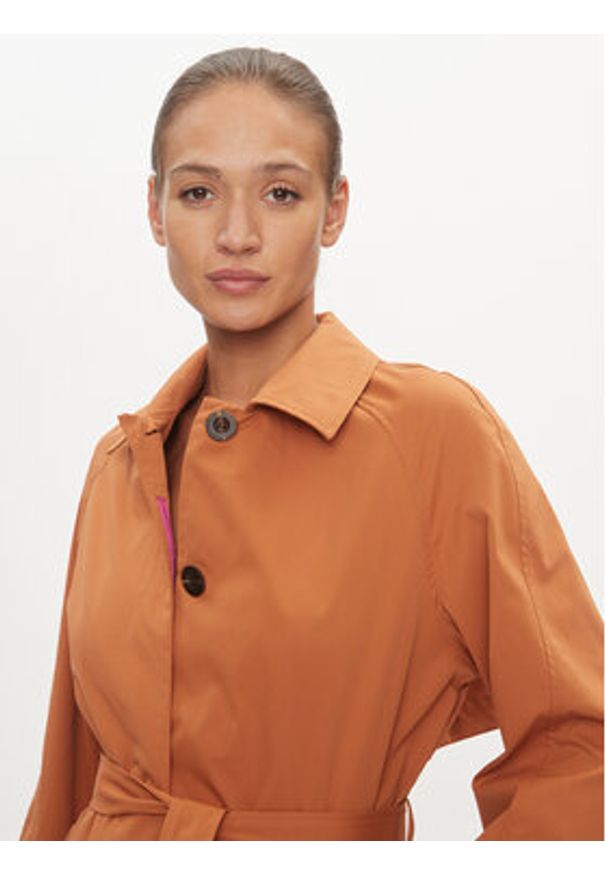 only - ONLY Trencz Orchid 15308598 Brązowy Regular Fit. Kolor: brązowy. Materiał: syntetyk