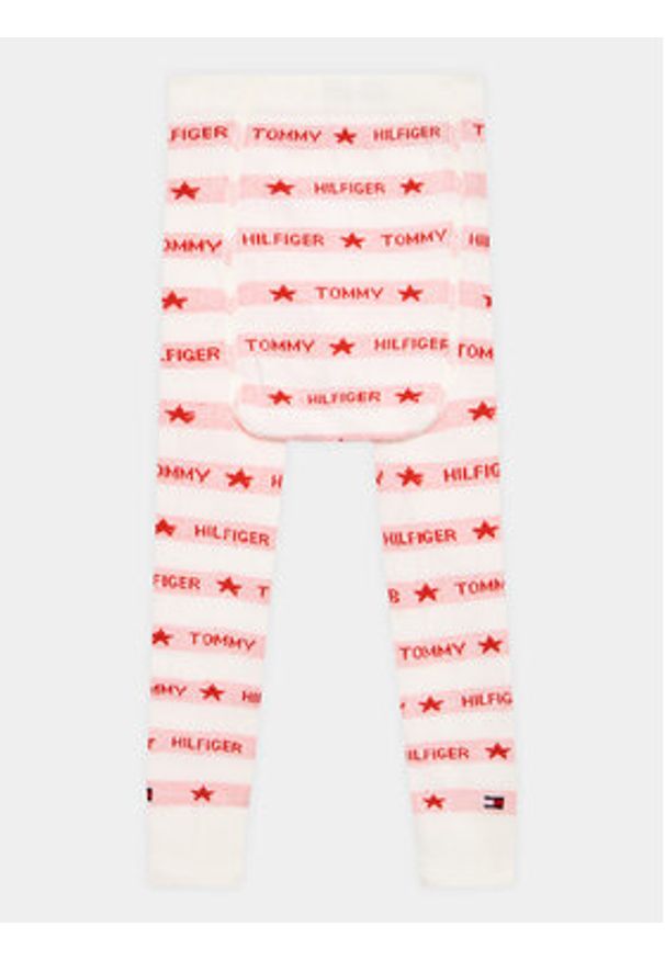 TOMMY HILFIGER - Tommy Hilfiger Rajstopy Dziecięce 701222676 Biały. Kolor: biały. Materiał: bawełna