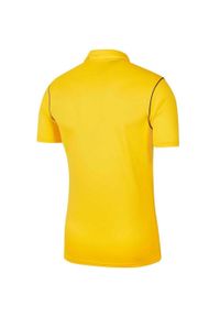 Nike - Koszulka Polo Dla Dzieci Dry Park 20. Typ kołnierza: polo. Kolor: żółty