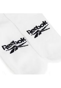 Reebok Skarpety wysokie unisex R0562-SS24 (1-pack) Biały. Kolor: biały. Materiał: syntetyk