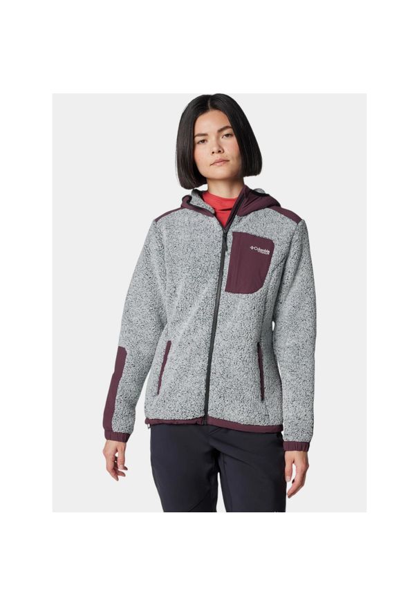 columbia - Bluza Polarowa Damska Columbia Arctic Crest Sherpa. Kolor: wielokolorowy, czarny, szary, biały, czerwony. Materiał: polar