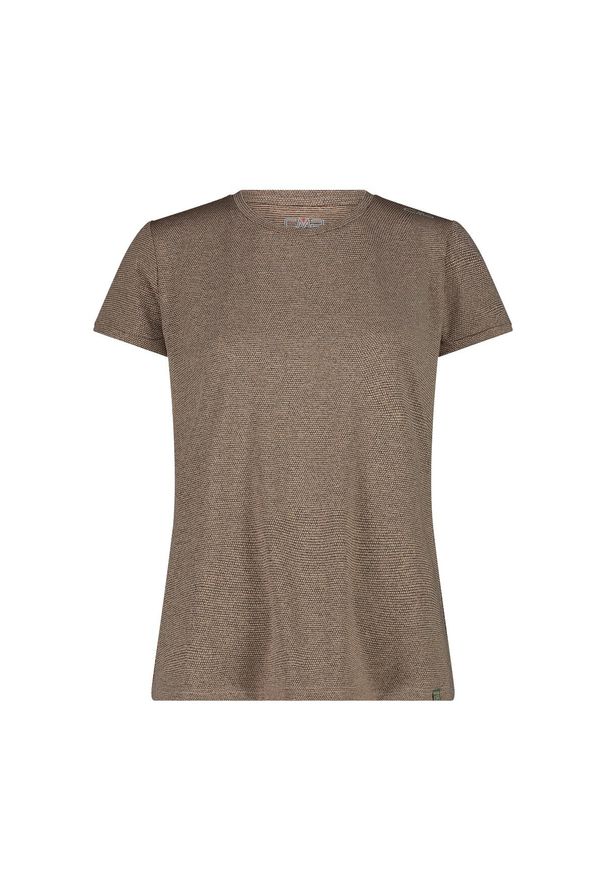 Koszulka damska turystyczna CMP 34N6796. Kolor: brązowy