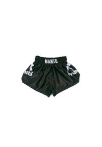 MANTO - Spodenki do Muay Thai męskie Manto Dual. Kolor: czarny #1