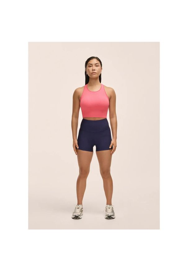 CASALL - Legginsy Fitness Damskie Casall Wysoki Stan Hot Pant. Stan: podwyższony. Kolor: fioletowy. Sport: fitness