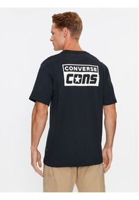 Converse T-Shirt Cons Tee 10021134-A01 Czarny Regular Fit. Kolor: czarny. Materiał: bawełna #3
