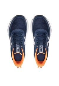 New Balance Sneakersy YK570NM3 Granatowy. Kolor: niebieski. Materiał: skóra