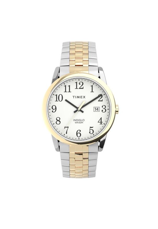 Timex Zegarek Easy Reader TW2V40100 Srebrny. Kolor: srebrny