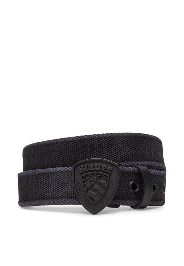 Blauer Pasek Męski S5SHIL02/BEL Czarny. Kolor: czarny. Materiał: materiał