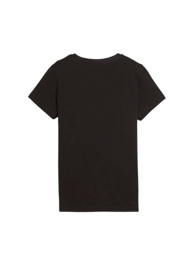 Puma - Koszulka damska PUMA ESS+ Graphic Tee. Kolor: czarny