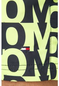 Tommy Jeans szorty kąpielowe kolor żółty. Kolor: żółty. Materiał: tkanina, poliester, materiał #2