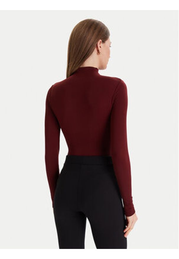 Wolford Body Shaping 77122 Bordowy Slim Fit. Kolor: czerwony. Materiał: syntetyk