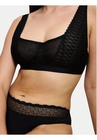 Triumph Biustonosz z fiszbiną Aura Spotlight 10219859 Czarny. Kolor: czarny. Materiał: syntetyk #4