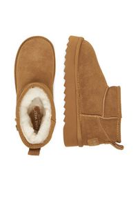 Nine West Śniegowce CEO-MENA-01 Brązowy. Kolor: brązowy. Materiał: skóra, zamsz