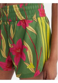 Adidas - adidas Szorty sportowe Farm Rio Pacer KD4624 Zielony Loose Fit. Kolor: zielony. Materiał: syntetyk #2
