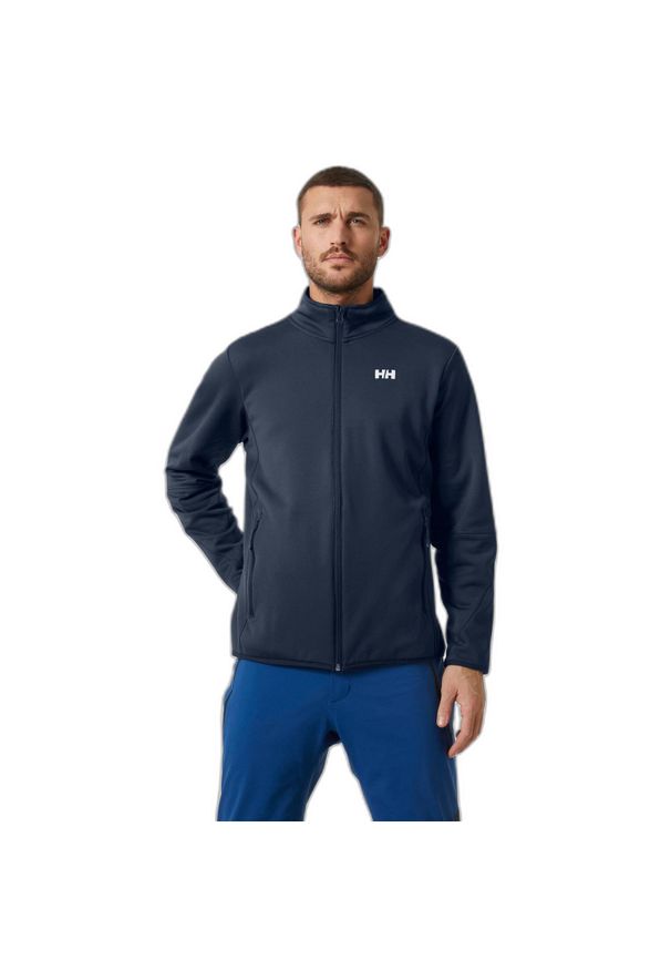 Polar Helly Hansen Alpha Zero. Kolor: niebieski. Materiał: polar. Sport: turystyka piesza