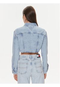 Tommy Jeans Kurtka jeansowa DW0DW17450 Niebieski Slim Fit. Kolor: niebieski. Materiał: bawełna #5