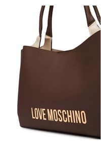 Love Moschino - LOVE MOSCHINO Torebka JC4107PP1PKD0300 Brązowy. Kolor: brązowy. Materiał: skórzane #2