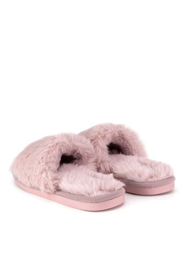 DeeZee Kapcie MU-SL-DZ04 Różowy. Kolor: różowy. Materiał: materiał