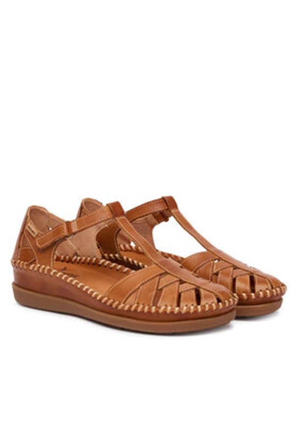 Pikolinos Półbuty Cadaques W8K-0705 Brązowy. Kolor: brązowy. Materiał: skóra