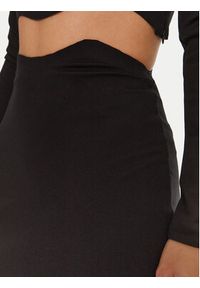 STAUD Spódnica ołówkowa Petunia R24P6128PT Czarny Slim Fit. Kolor: czarny. Materiał: wiskoza