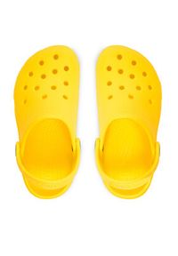 Crocs Klapki Classic Clog K 206991 Żółty. Kolor: żółty #7