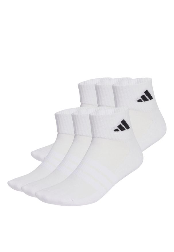 Adidas - Skarpety Cushioned Essentials Ankle 6 Pair Pack. Kolor: czarny, biały, wielokolorowy. Sport: fitness