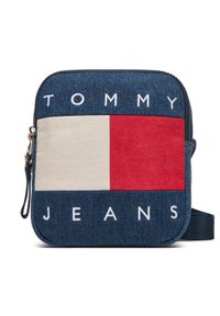 Tommy Jeans Saszetka Tjm Archive Denim Reporter AM0AM13814 Niebieski. Kolor: niebieski. Materiał: materiał