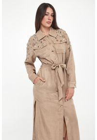 Liu Jo - Sukienka szmizjerka z ozdobnymi kamieniami LIU JO. Typ sukienki: szmizjerki #2