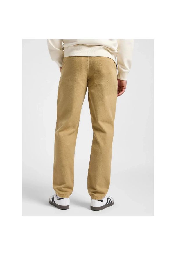 Lee - MESKIE SPODNIE LEE RELAXED WORKWEAR CHINO OSCAR KHA 112364187