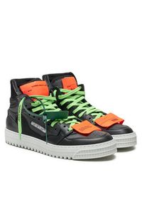 OFF-WHITE - Off-White Sneakersy OMIA065S22LEA0031010 Czarny. Kolor: czarny. Materiał: skóra #4