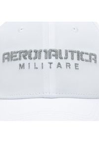 Aeronautica Militare Czapka z daszkiem 231HA1138CT3105 Biały. Kolor: biały. Materiał: materiał, poliester