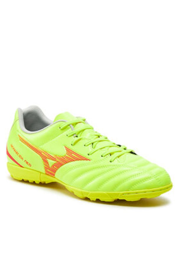 Mizuno Buty do piłki nożnej Monarcida Neo Iii Select As P1GD2425 Żółty. Kolor: żółty. Materiał: skóra