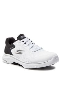 skechers - Skechers Sneakersy Go Walk 7-Cosmic Waves 125215/WBK Biały. Kolor: biały