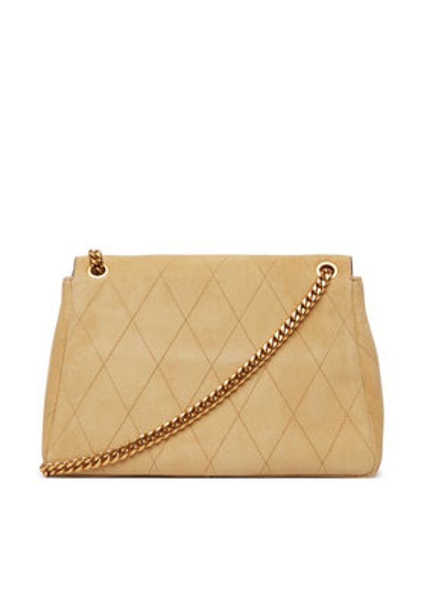 Tory Burch Torebka 183357 Beżowy. Kolor: beżowy. Materiał: skórzane