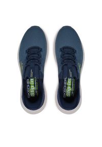 skechers - Skechers Sneakersy 232932/NVLM Granatowy. Kolor: niebieski. Materiał: materiał #3