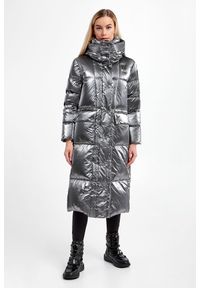 Blauer - Płaszcz damski puchowy BLAUER. Typ kołnierza: kołnierzyk stójkowy. Materiał: puch #3