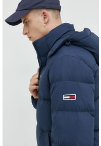 Tommy Jeans kurtka puchowa męska kolor granatowy zimowa. Okazja: na co dzień. Kolor: niebieski. Materiał: puch. Sezon: zima. Styl: casual #1