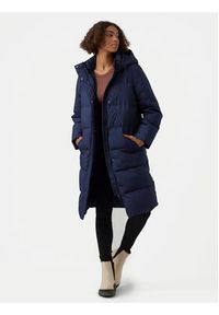 Vero Moda Płaszcz zimowy Erica Holly 10251595 Granatowy Regular Fit. Kolor: niebieski. Materiał: syntetyk. Sezon: zima #5