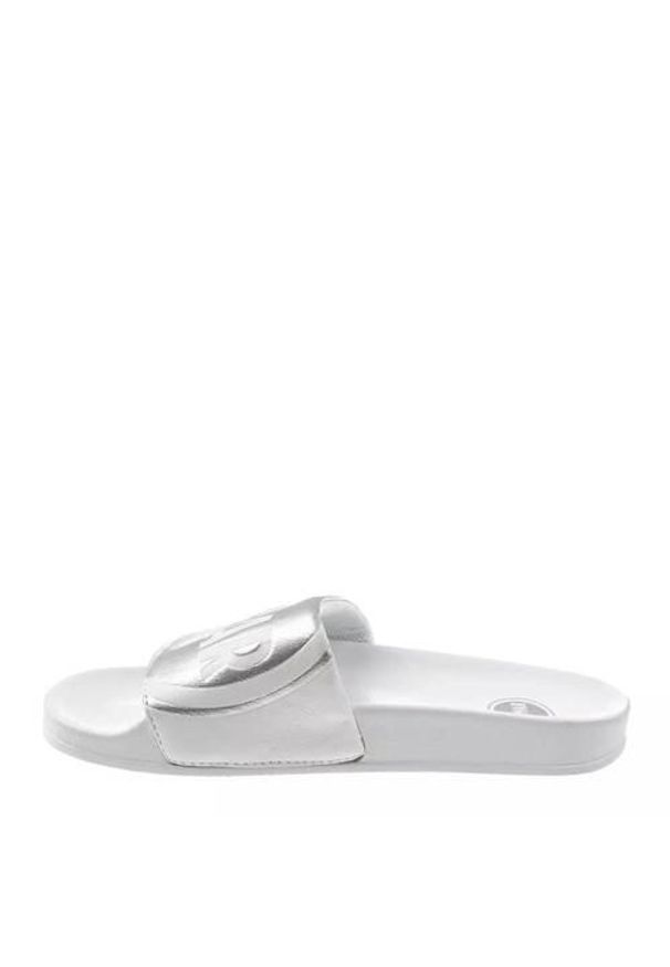 Klapki damskie Colmar Slipper Logo. Kolor: szary. Materiał: guma, syntetyk, materiał