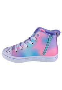 skechers - Buty sportowe do chodzenia dziewczęce, Skechers Twi-Lites 2.0-Butterfly Love. Kolor: wielokolorowy, różowy, fioletowy. Sport: turystyka piesza