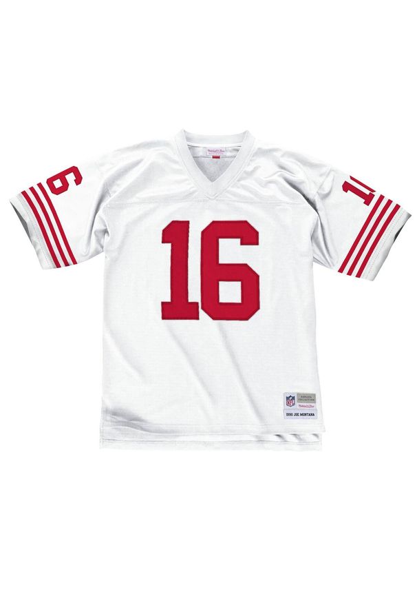 Mitchell & Ness - Koszulka NFL San Francisco 49ers Joe Montana. Kolor: biały. Sport: koszykówka