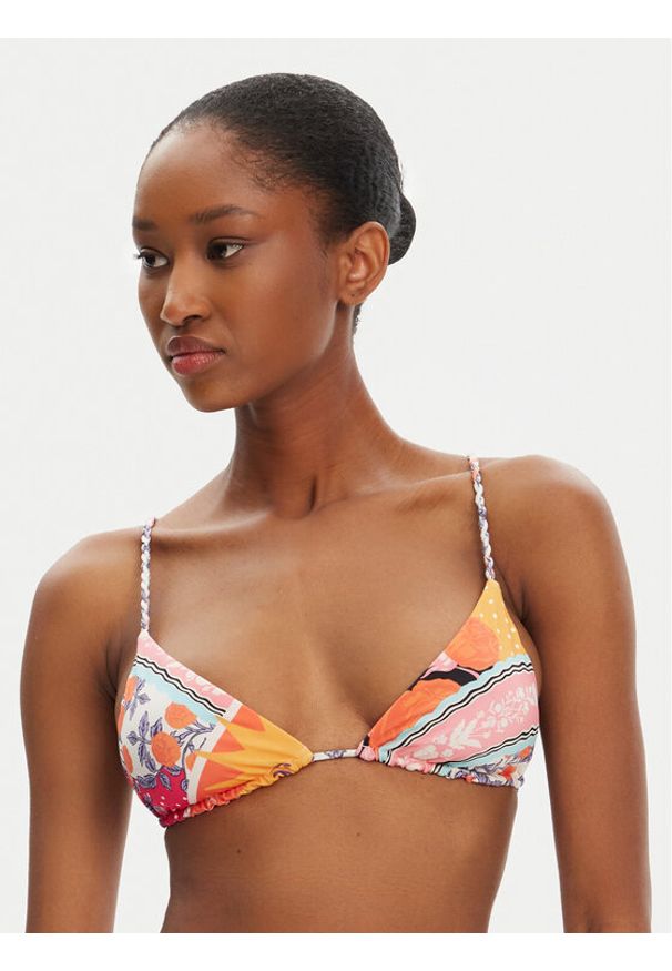 Maaji Góra od bikini Upbraid PT5117STR003 Kolorowy. Materiał: syntetyk. Wzór: kolorowy