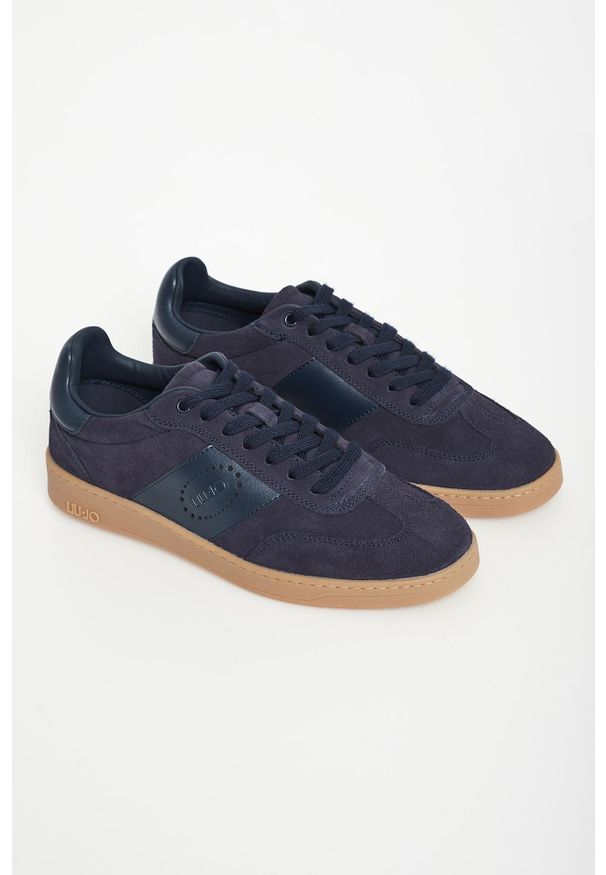 Liu Jo - Sneakersy męskie zamszowe LIU JO. Materiał: zamsz