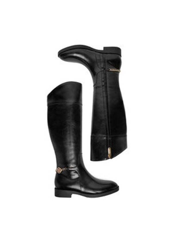 Nine West Kozaki CEO-RASHA-02 Czarny. Kolor: czarny. Materiał: syntetyk, materiał