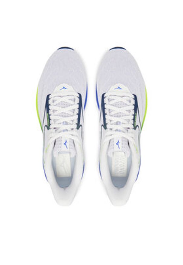 Mizuno Buty do biegania Wave Rider 29 J1GC2503 53 Biały. Kolor: biały. Materiał: materiał. Model: Mizuno Wave