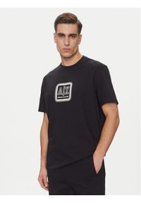 Armani Exchange T-Shirt XM000545 AF10361 UB101 Granatowy Regular Fit. Kolor: niebieski. Materiał: bawełna