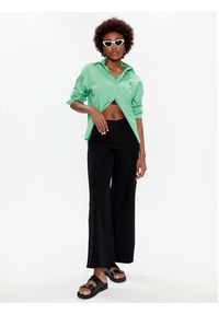 Calvin Klein Jeans Koszula J20J220515 Zielony Relaxed Fit. Kolor: zielony. Materiał: bawełna