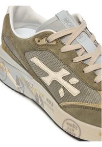 Premiata Sneakersy Moerun Var 8300 Zielony. Kolor: zielony. Materiał: skóra, zamsz #5