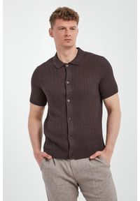 Polo męskie zapinane Tristao JOOP!. Typ kołnierza: polo #3